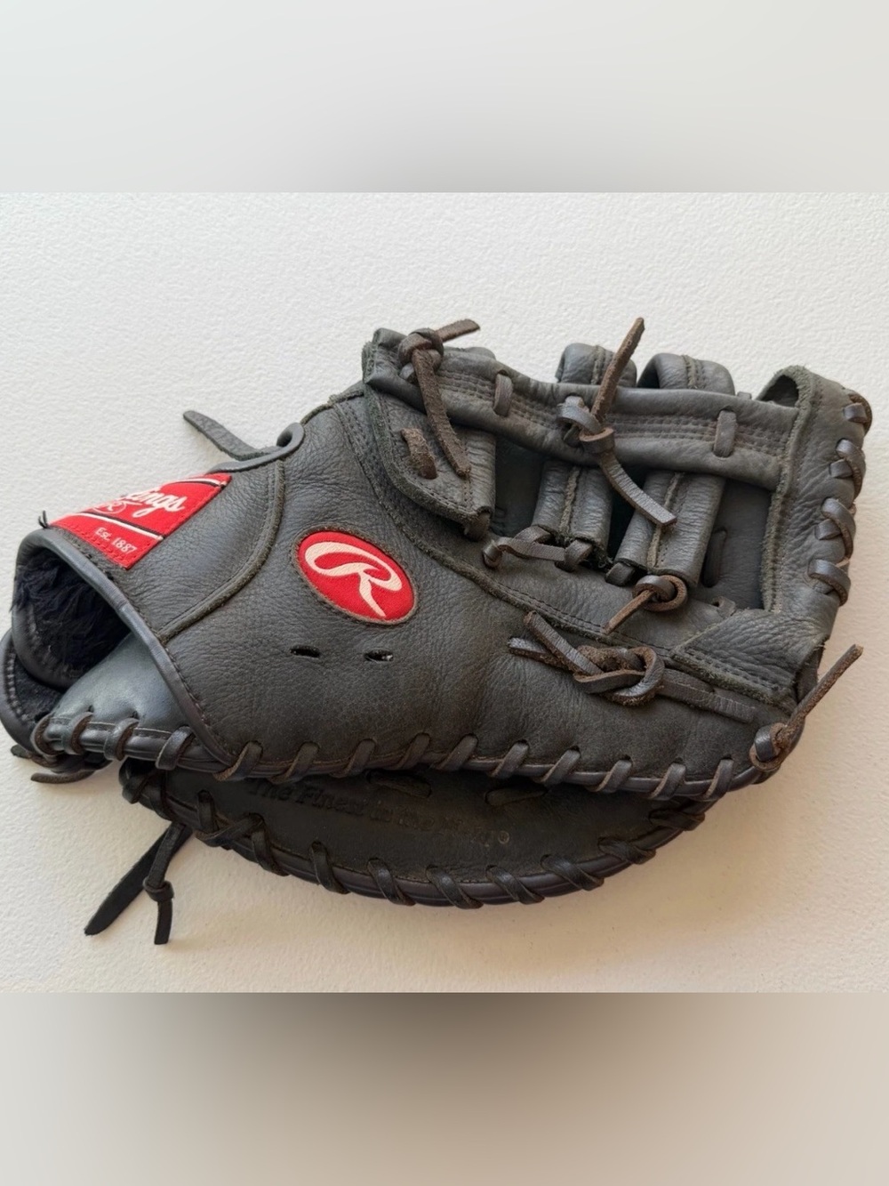 Rawlings Premium Series D125BWFB Baseball Glove Leather RH Throw 12.5" Broken In